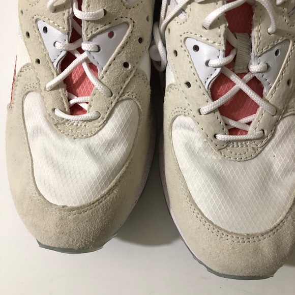 NEW Saucony Leather Suede Aya Peaches and Cream Sneakers 9 - Picture 12 of 14